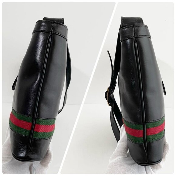 Authentic Gucci GG Sherry Ophidia Crossbody Shoulder Bag Messenger Tote leather - Picture 10 of 16